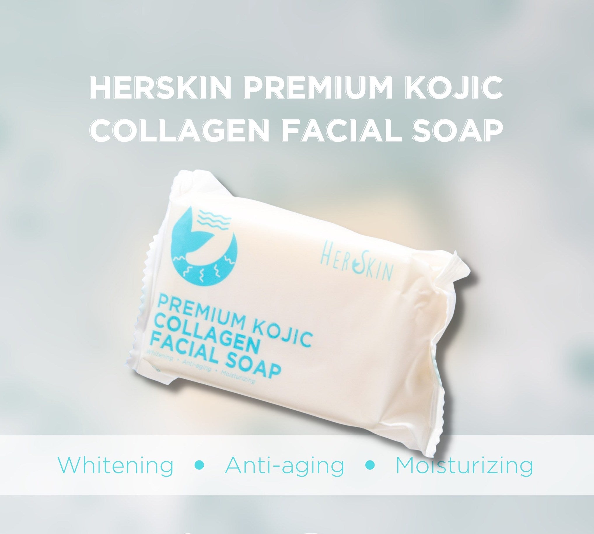 HER SKIN PREMIUM KOJIC COLLAGEN FACIAL SOAP | 135g – Gorgeousness